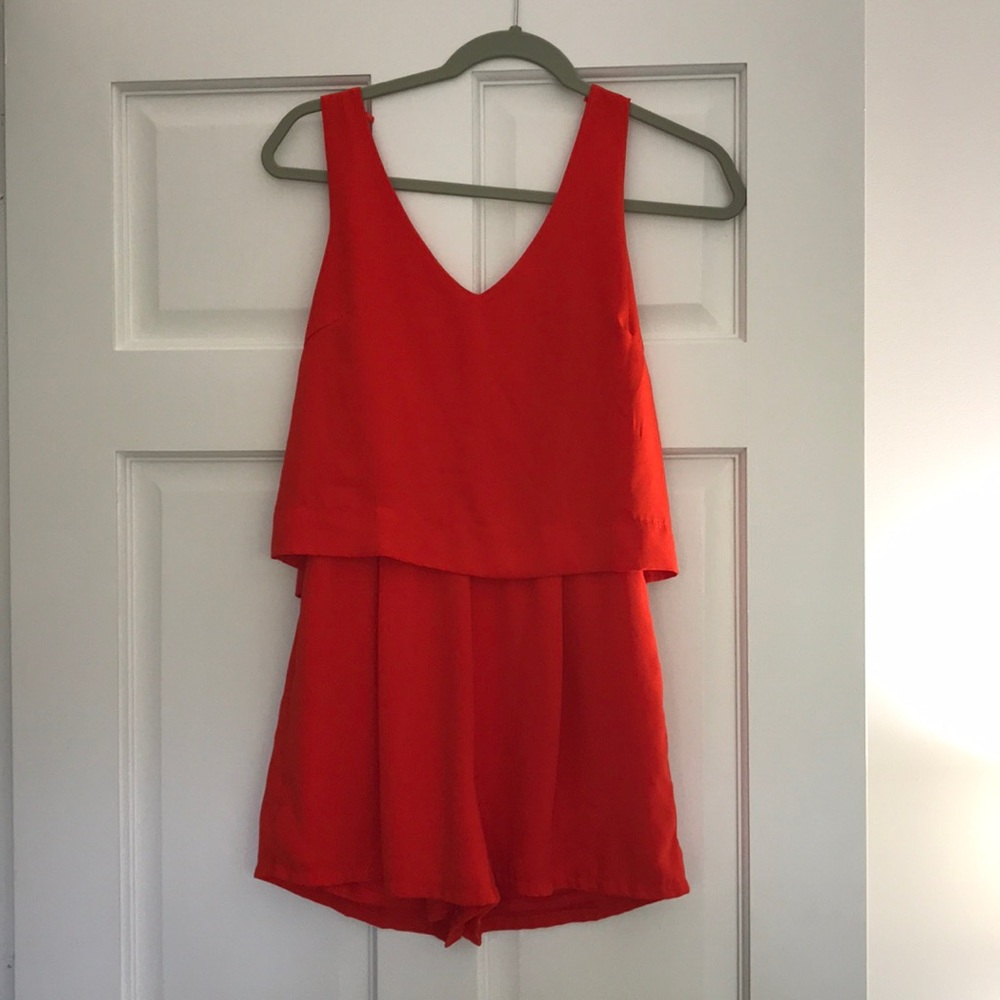 Red Romper Size S